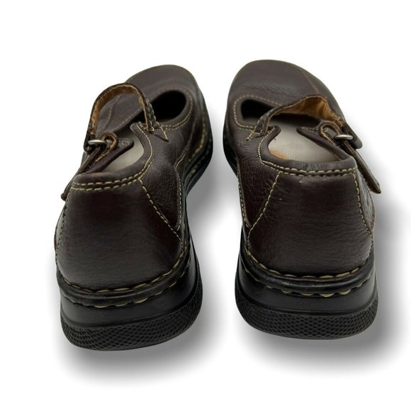 Born black leather upper adjustable strap Mary Jane shoe size 3 - Picture 4 of 8